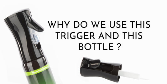 Why do we use this trigger and this bottle?