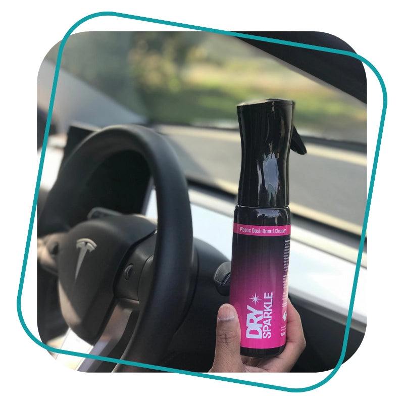 dashboard cleaner Rejuvenates Plastic and Trims Surfaces