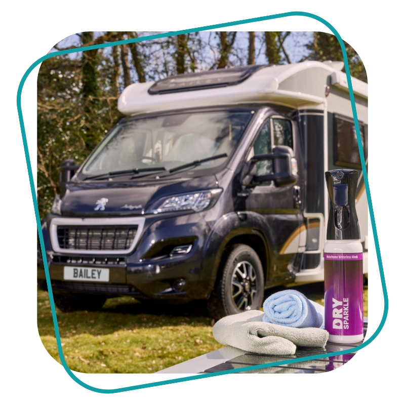 waterless motorhome cleaner wash polish and protect
